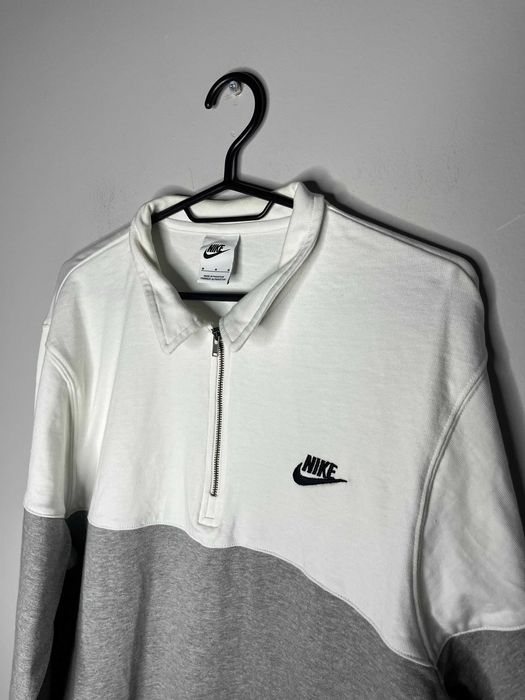 Nike Club 1/4 Zip Polo Sweatshirt Мъжка Блуза