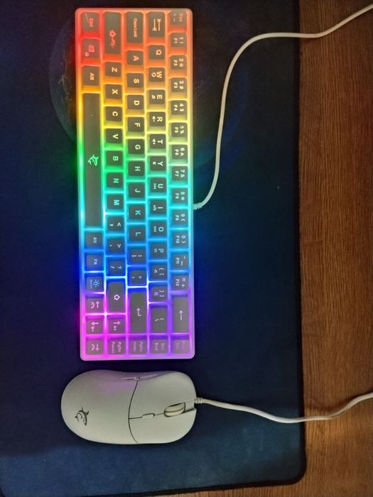 Kit tastatura + mouse White Shark