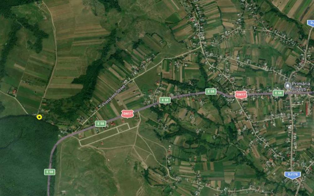 teren  de vânzare Ilișești