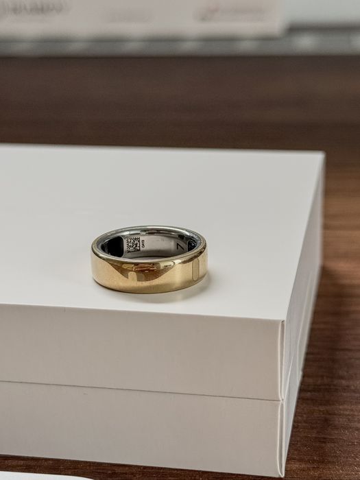 Oura Smart Ring 5 Gold, размер 7
