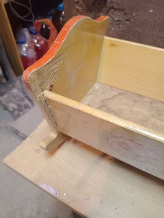 Ретро люлка за кукли