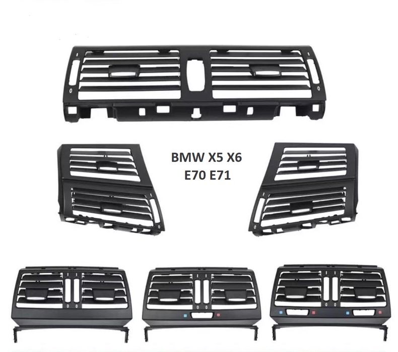 BMW E71 E70 X5 X6 Бмв Въздуховод климатик климатроник решетка духалка