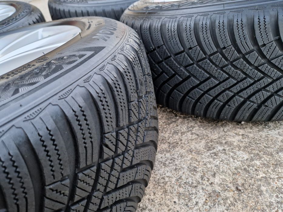 Jante Bmw F10 anvelope iarna  225 55 17 Hankook 2022