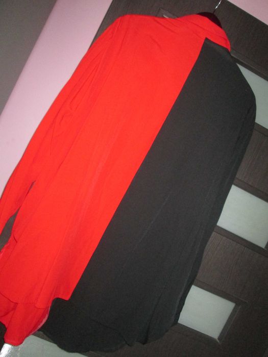 camasa rosu/negru dame 58/60