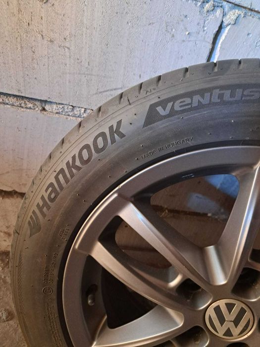 Jante VW + anvelope Hankook
