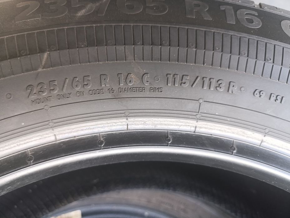 Anvelope de vara 235 65 16c Continental dot 2021 , 4 buc