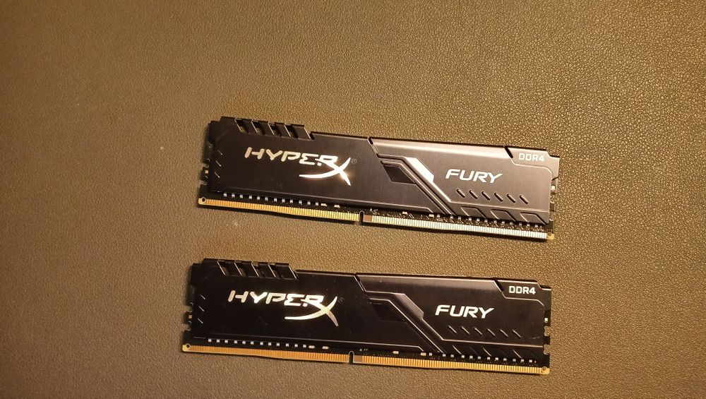64 Gb (2x32) Kingston HyperX Fury DDR 4  3200MHz