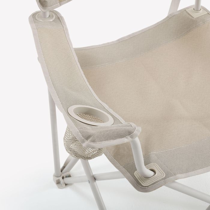 Scaun pliabil mare Xl pentru camping - No - produs resigilat Decathlon