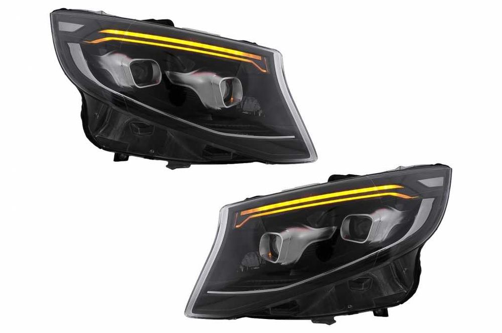 Faruri Full LED Mercedes V-Class W447 (2014-2023) Negru