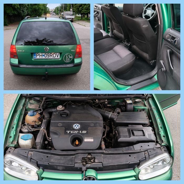 Volkswagen Golf IV 1.9 Tdi ALH  Taxe 2027 Fiscal La Zi  Fără Rugină