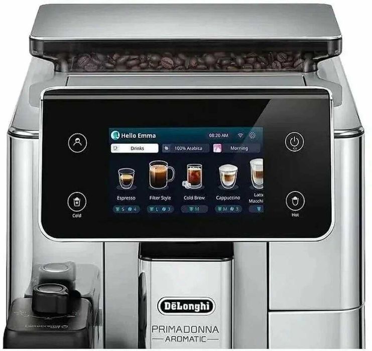 Kофемашина DeLonghi ECAM630.75.TSM PrimaDonna Aromatic