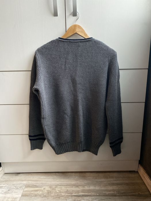 Плетен мъжки пуловер