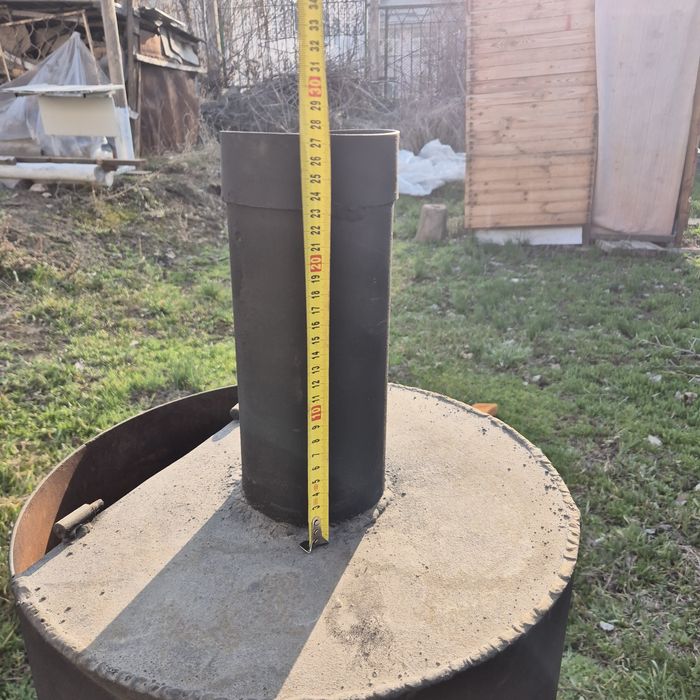 Печь для бани с баком для воды