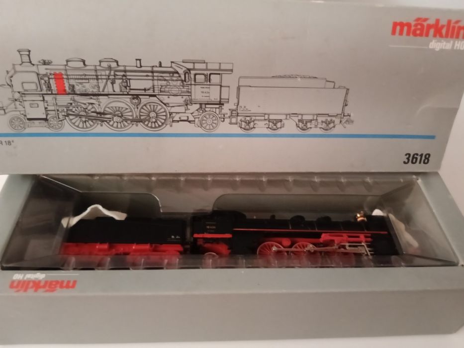 Locomotiva trenuleț marklin 3618 impecabil AC