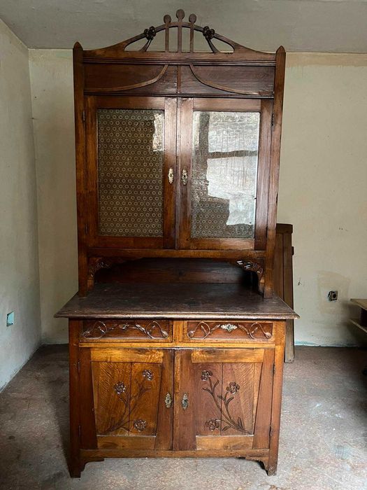 Мебели Сецесион – масив и ръчна дърворезба (пълен комплект)