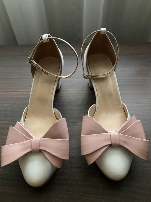 Pantofi piele mireasa