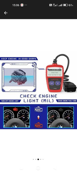 Diagnoza Auto Noua Tester Auto Nou Diagnosticare Vehicul Obd 2 SIGILAT