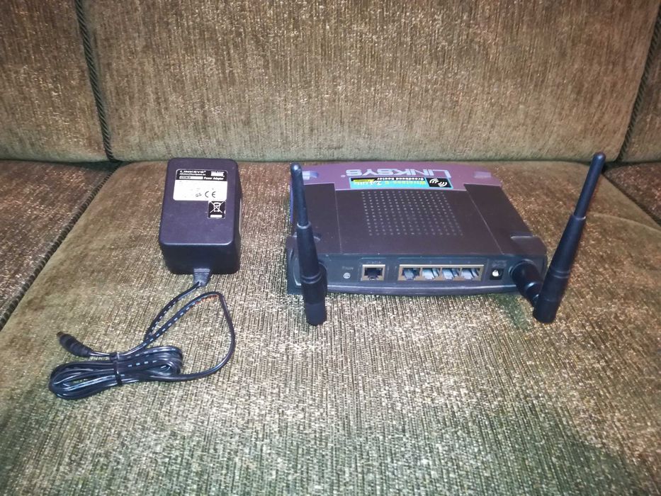 Безжичен рутер Linksys WRT54G