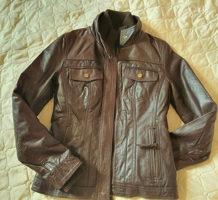 Ново яке, естествена кожа