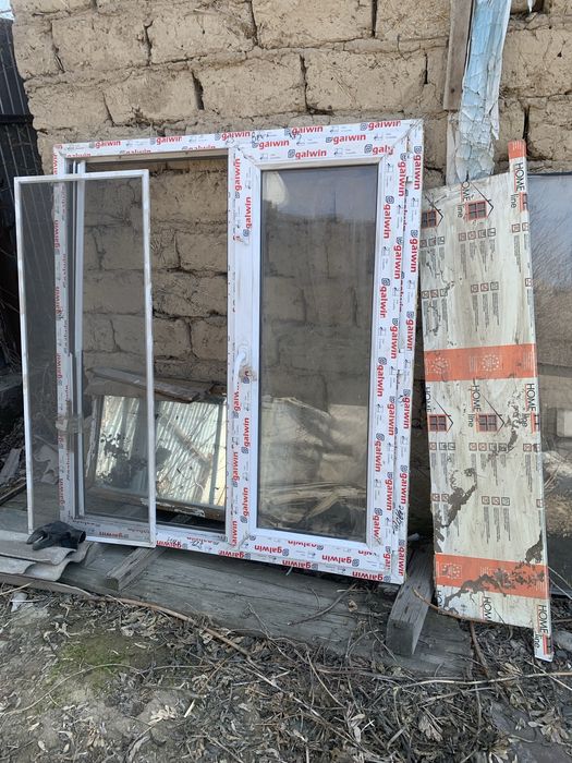 Окно пластик новое