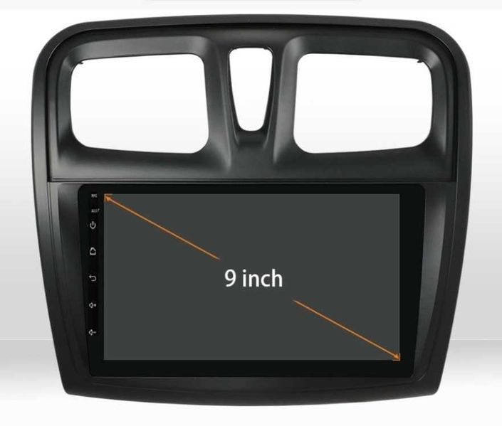 RENAULT LOGAN SANDERO 2012-2019 - 9'' / 12,3" Навигация Android,  8827