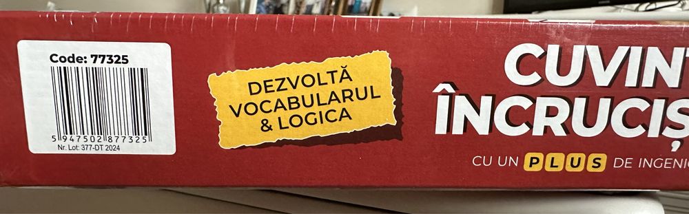 Joc D-Toys Crossle Cuvinte Incrucisate #77325 - nou sigilat