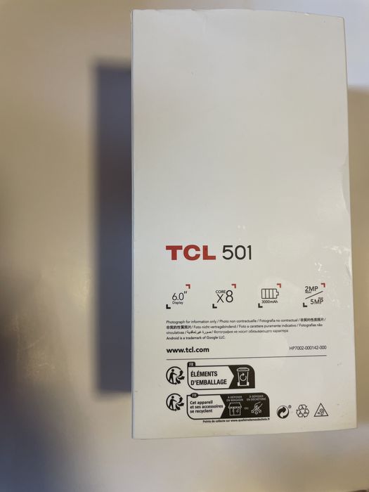 TCL 501  Inspire Greatness .6.0”,32 GB+2GB