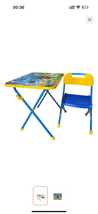 Продаю стол и стуля детская