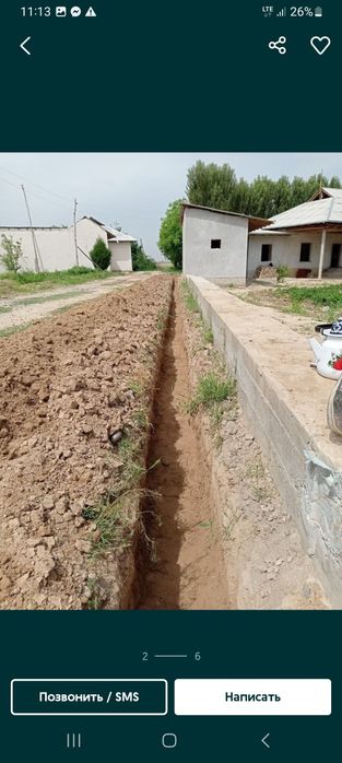 Tiranshe qazish barcha qazish ishlarini qilamiz