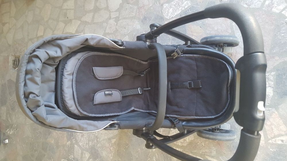 Комбинирана детска количка GRACO Evo 2в1 Charcoal