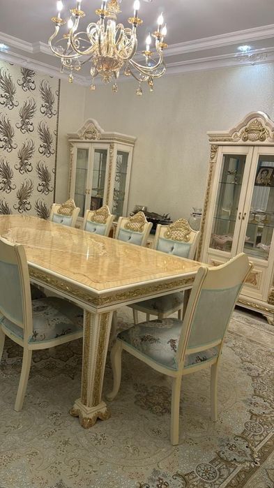 Комплект стол стуля сервант бәрі сатлыады