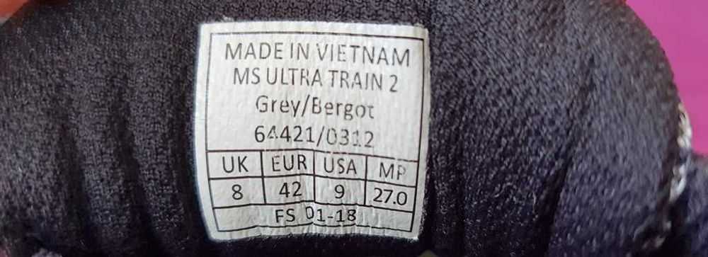 Adidasi trekking / drumetii SALEWA Ms Ultra Train 2 marimea 42