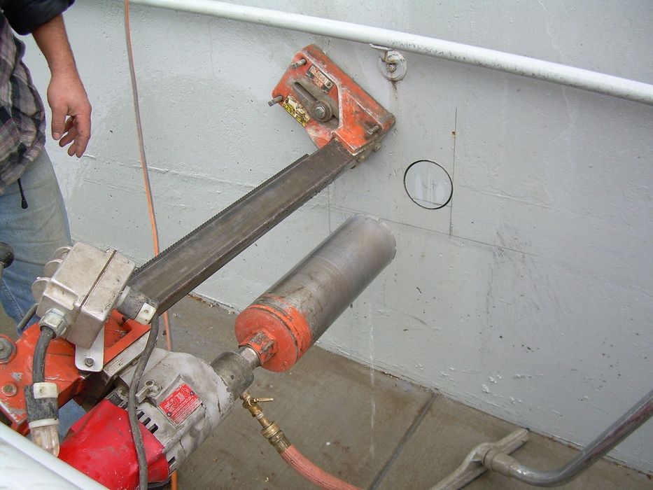 Gaura de hota, Gauri de hota, Gaura beton, Carotare beton, Carotare