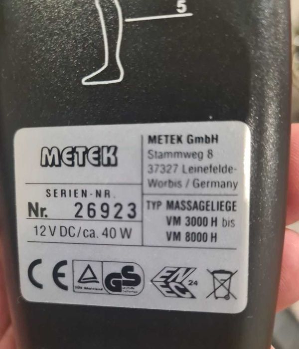 Saltea vibromasaj profesionala 10 motoare 5 zone incalzire perna husa