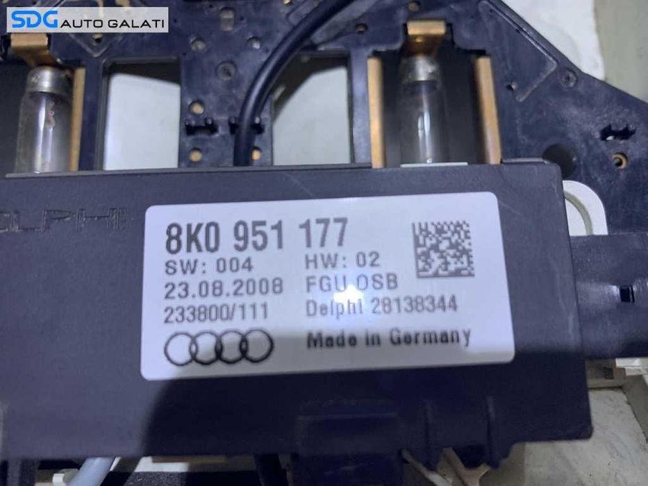 Plafoniera Lampa Iluminare Plafon Audi A4 B8 2008 - 2015 Cod 8T0947135B 8K0951177