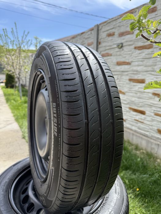 Jante Cu Anvelope Logan 185/65 R15 Kumho Korea Impecabile