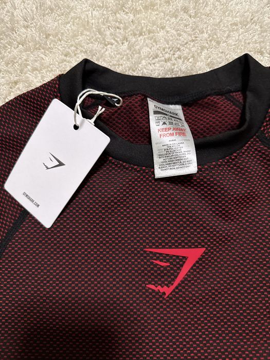 Bluza Gymshark Onyx V5 Rosu
