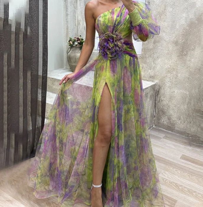 Rochie eleganta  cu o maneca