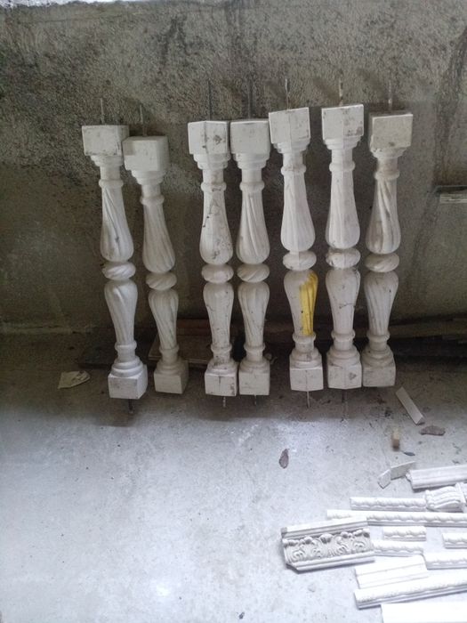 Балесина для лестниц из гипса