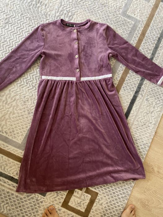 Велюровый халат