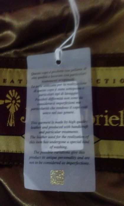 Мъжко сако от естествен велур