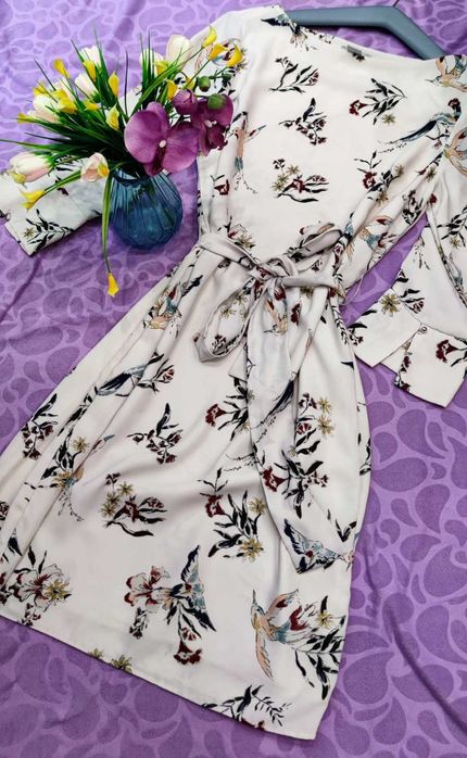 Пролетна /лятна винтидж рокля