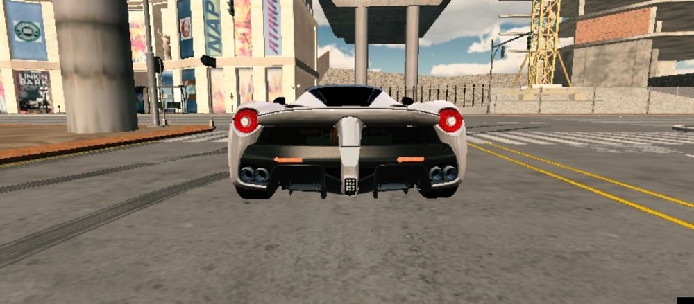 La ferrari кар паркинг