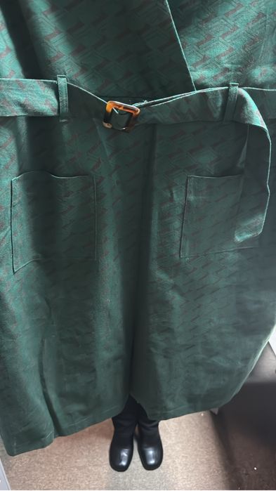 Sarafan verde nou marimea 48 GurayTex