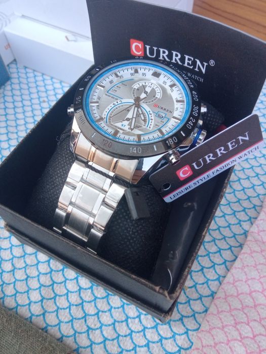 Ceas barbat Curren - NOU , bratara mare , model frumos , Quartz !

cea