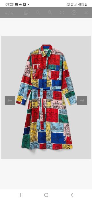 Рокля United Colors of Benetton