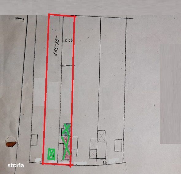 Teren intravilan 2753 mp cu constructie existenta in Dambul Rotund
