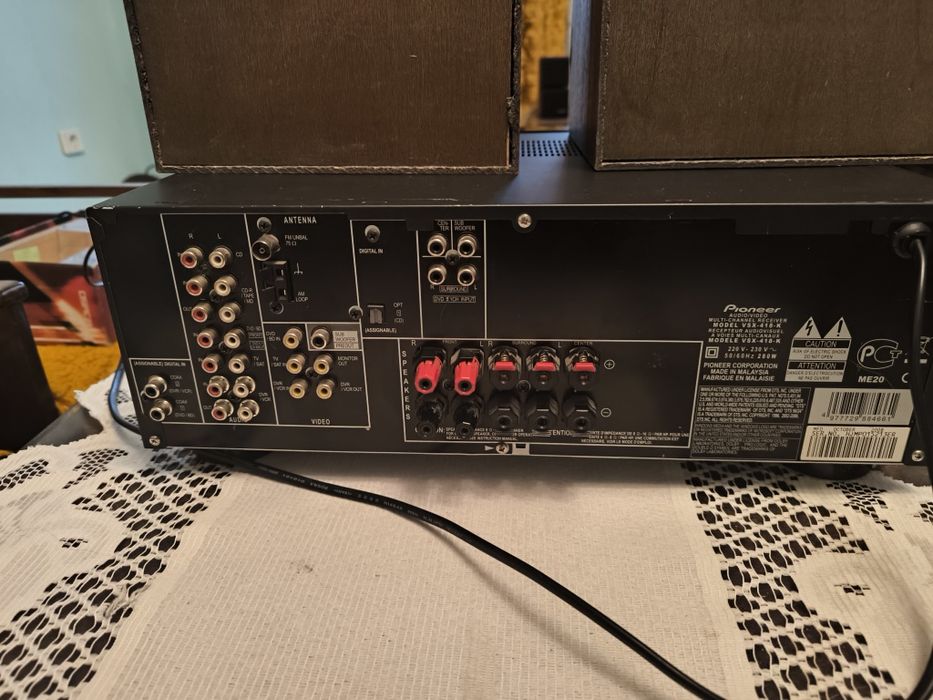 Pioneer vsx-418 с две тонколони