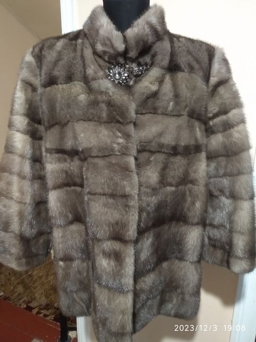 Дублёнка натуральная каракуль Новая Турция импорт цвет размер 54/52