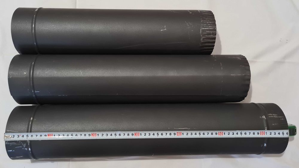 Кюнци за камина - черен мат